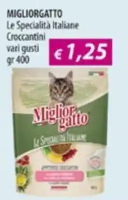 Acqua & Sapone Migliorgatto Le Specialità Italiane Croccantini offerta