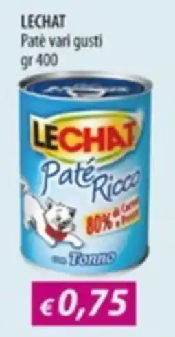 Acqua & Sapone Lechat paté ricco offerta