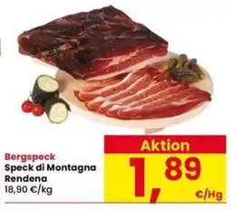 Interspar Bergspeck Speck di Montagna Rendena offerta