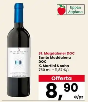 St. Magdalener DOC Santa Maddalena DOC K. Martini & sohn