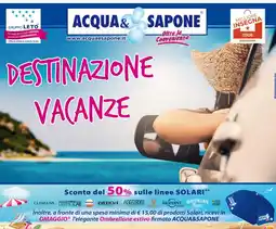 Acqua & Sapone linee SOLARI offerta