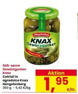 Interspar Cetrioli in agrodolce Knax offerta