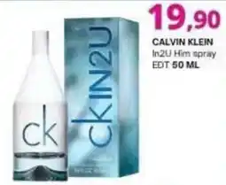 Irys Calvin Klein In2U Him spray offerta