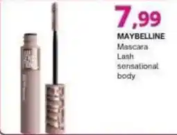 Irys Maybelline Mascara Lash sensational body offerta