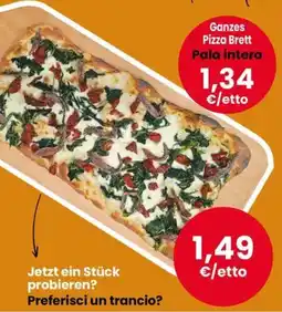 Interspar Pizza Brett offerta