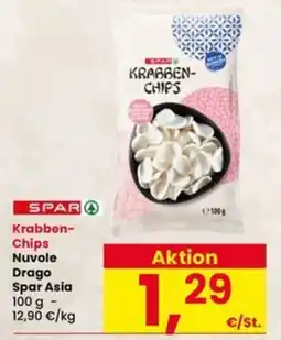 Interspar Krabben-Chips Nuvole Drago Spar Asia offerta
