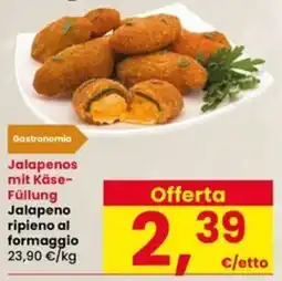 Interspar Jalapenos ripieno al formaggio offerta