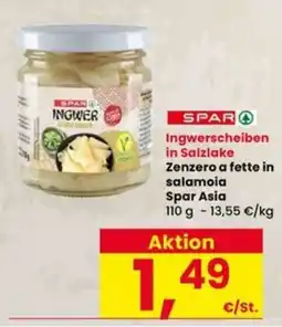 Interspar Ingwerscheiben Spar Asia offerta