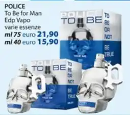 Acqua & Sapone Police To Be for Man offerta