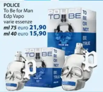 Police To Be for Man