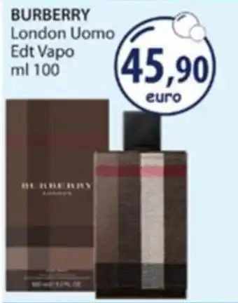 Acqua & Sapone Burberry London Uomo Edt Vapo offerta