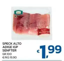 Ok Market Speck Alto Adige IGP Senfter offerta