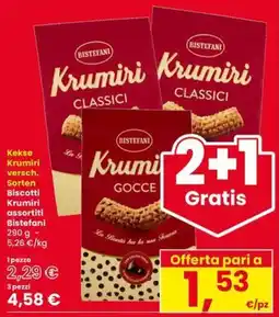 Interspar Krumiri Bistefani offerta