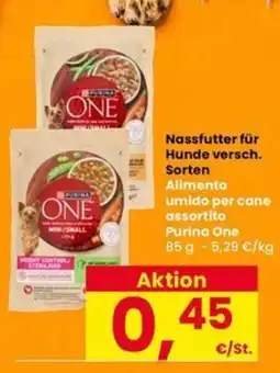Interspar Nassfutter für Hunde versch. Sorten offerta