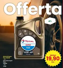 Interspar Total Motoröl Super Plus 10W40 offerta