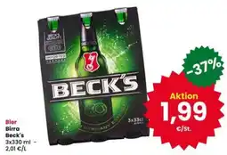 Interspar Birra Beck's offerta