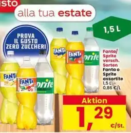Interspar Fanta/ Sprite assortite offerta
