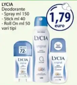 Acqua & Sapone Lycia deodorante offerta