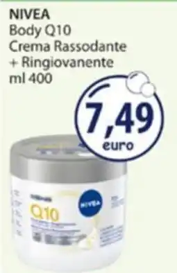 Acqua & Sapone NIVEA Body Q10 Crema Rassodante + Ringiovanente offerta