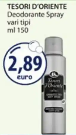 Acqua & Sapone Deodorante Spray Tesori d'Oriente offerta