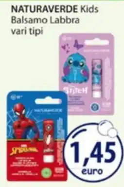 Acqua & Sapone NATURAVERDE Kids Balsamo Labbra offerta