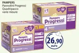 Acqua & Sapone Pampers Progressi offerta