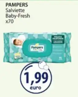 Acqua & Sapone Pampers Salviette Baby-Fresh offerta