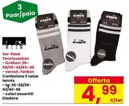 Interspar Tennissocken Diadora offerta