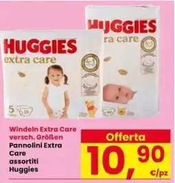 Interspar Pannolini Extra Care assortiti Huggies offerta
