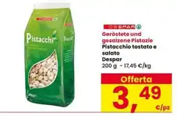 Interspar Pistacchi Despar offerta