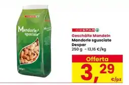 Interspar Mandorle sgusciate Despar offerta