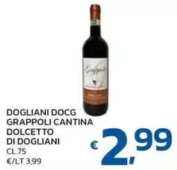 Ok Market Grappoli Cantina Dolcetto di Dogliani offerta