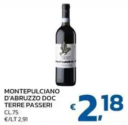 Ok Market Montepulciano d'Abruzzo Doc Terre Passeri offerta