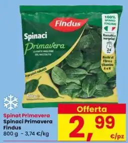 Interspar Spinaci Primavera Findus offerta
