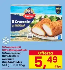 Interspar 5 Croccole Le Originali Findus offerta
