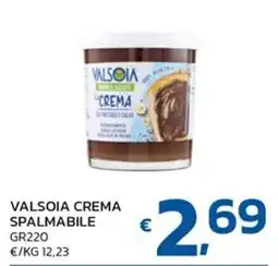 Ok Market Valsoia crema spalmabile offerta