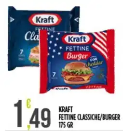 Euroesse Kraft Fettine Classiche/Burger offerta