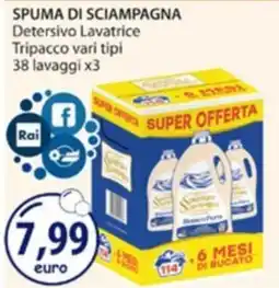 Acqua & Sapone Spuma di sciampagna offerta