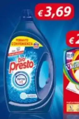 Acqua & Sapone bio Presto offerta