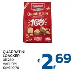 Ok Market Quadratini Loacker offerta