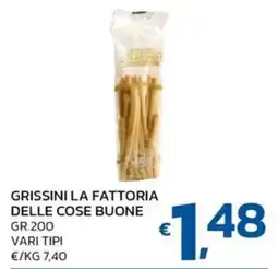 Ok Market Grissini La Fattoria delle cose buone offerta