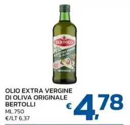 Ok Market Olio extra vergine di oliva originale Bertolli offerta