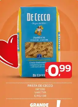 Ok Market Pasta De Cecco offerta