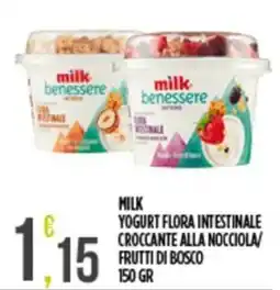Euroesse Milk benessere Yogurt Flora Intestinale offerta