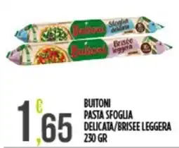 Euroesse Buitoni pasta sfoglia delicata/brisee leggera offerta
