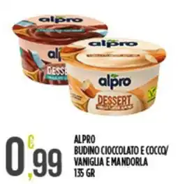 Euroesse Alpro dessert cioccolato e cocco offerta