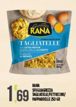 Euroesse Rana sfogliagrezza tagliatelle/fettuccine/pappardelle offerta