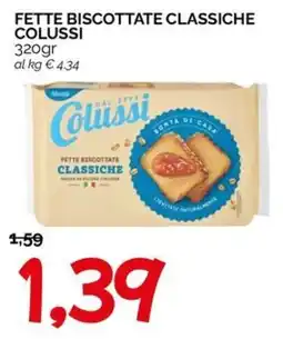 Hardis Fette biscottate classiche Colussi offerta