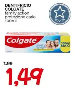 Hardis Dentifricio Colgate family action protezione carie offerta