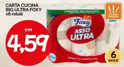 Hardis Carta cucina Big Ultra Foxy offerta